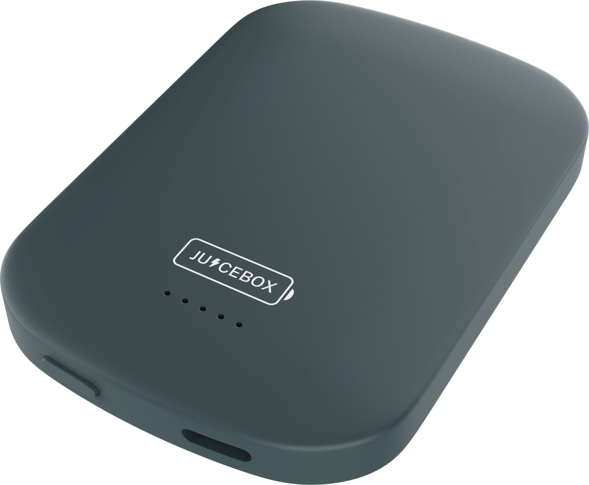 Juicebox magnetic power bank in grey